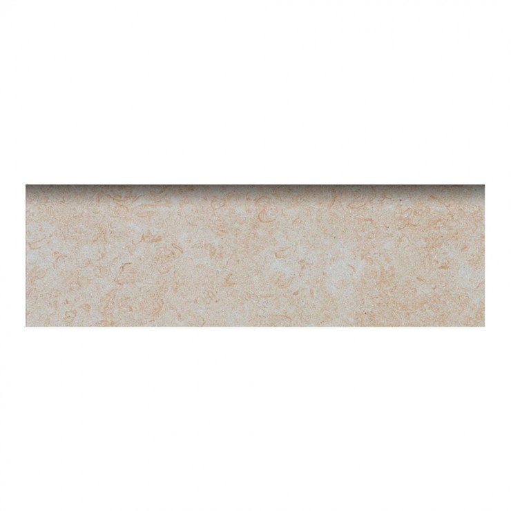 Klinker Stone Skirting Board Beige Matt 33x8 cm-0